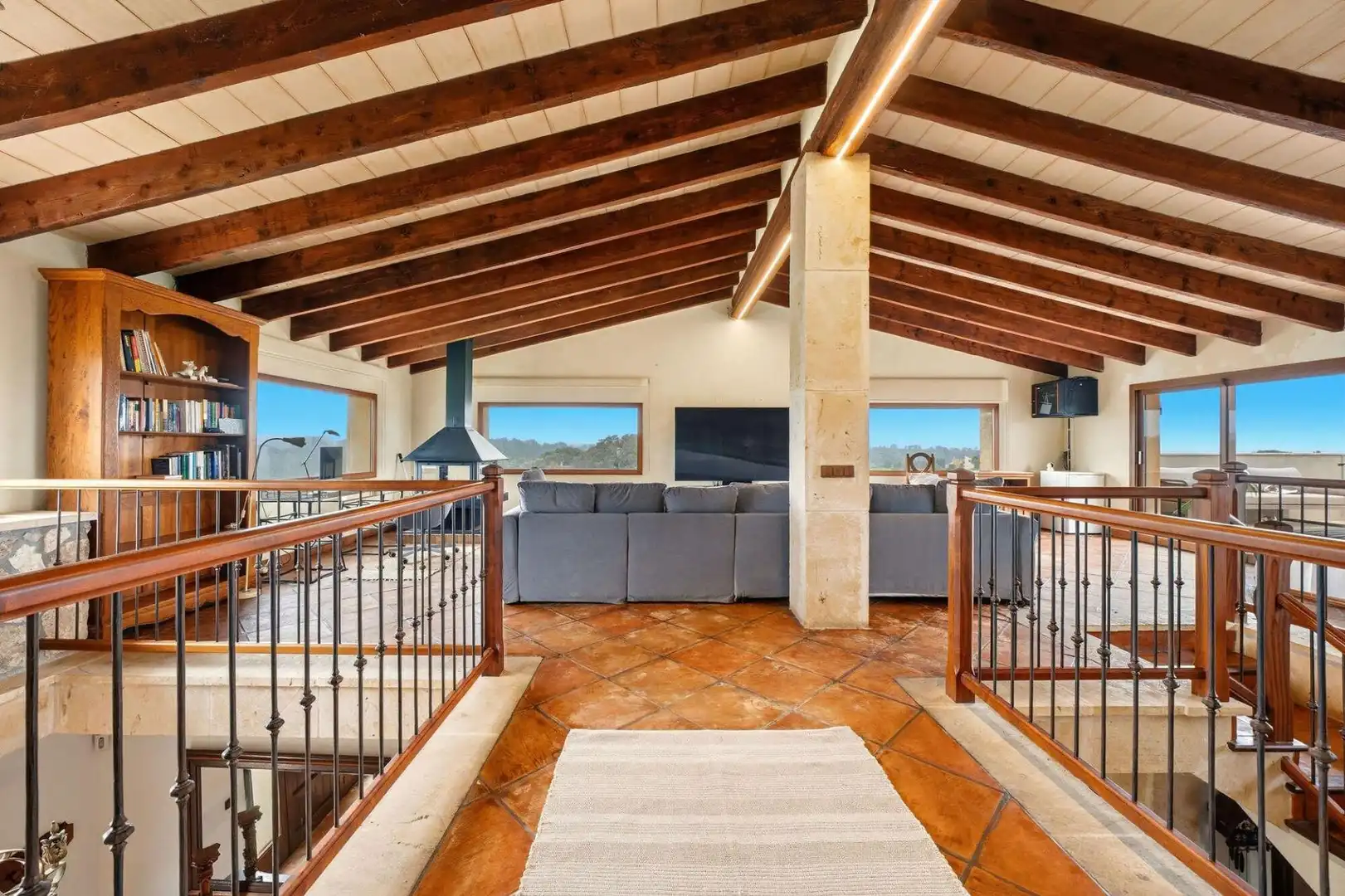 Sala d'estar de Casa o xalet en venda en Llubí amb Aire condicionat, Calefacció i Jardí privat