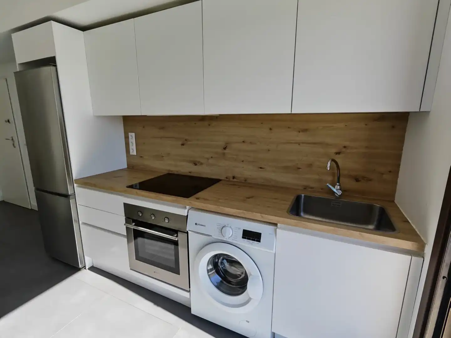 Cocina de Ático de alquiler en Murcia con Aire acondicionado, Terraza y Amueblado