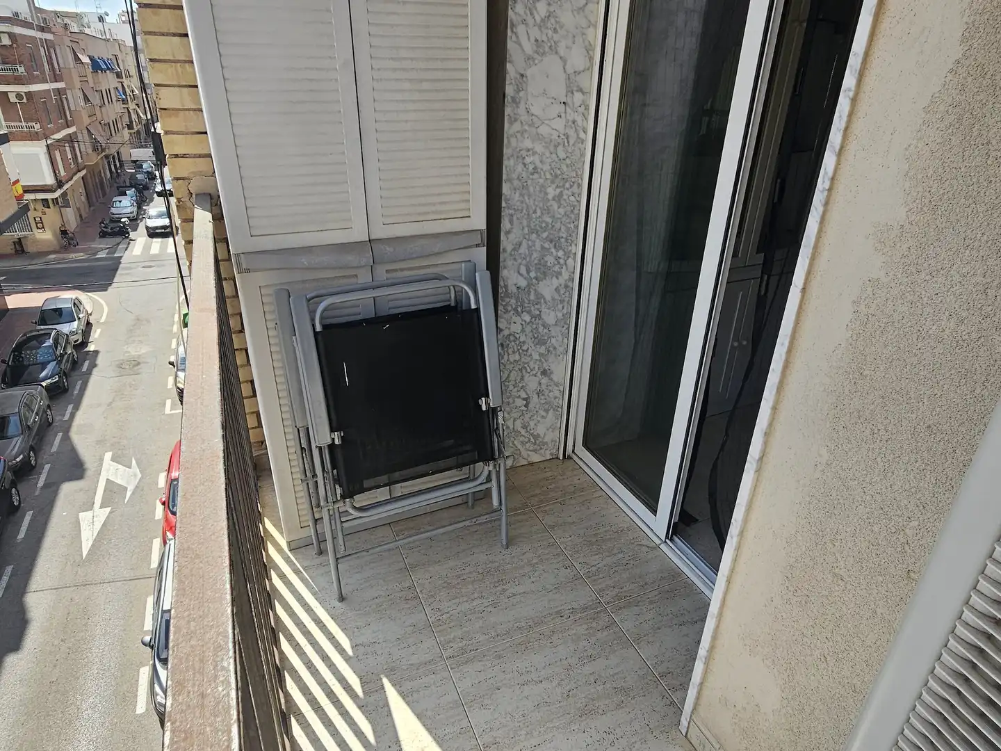 Balcony of Flat for sale in Santa Pola  with Air Conditioner, Furnished and TV