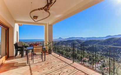 Terrace of House or chalet for sale in Oliva  with Air Conditioner, Heating and Private garden