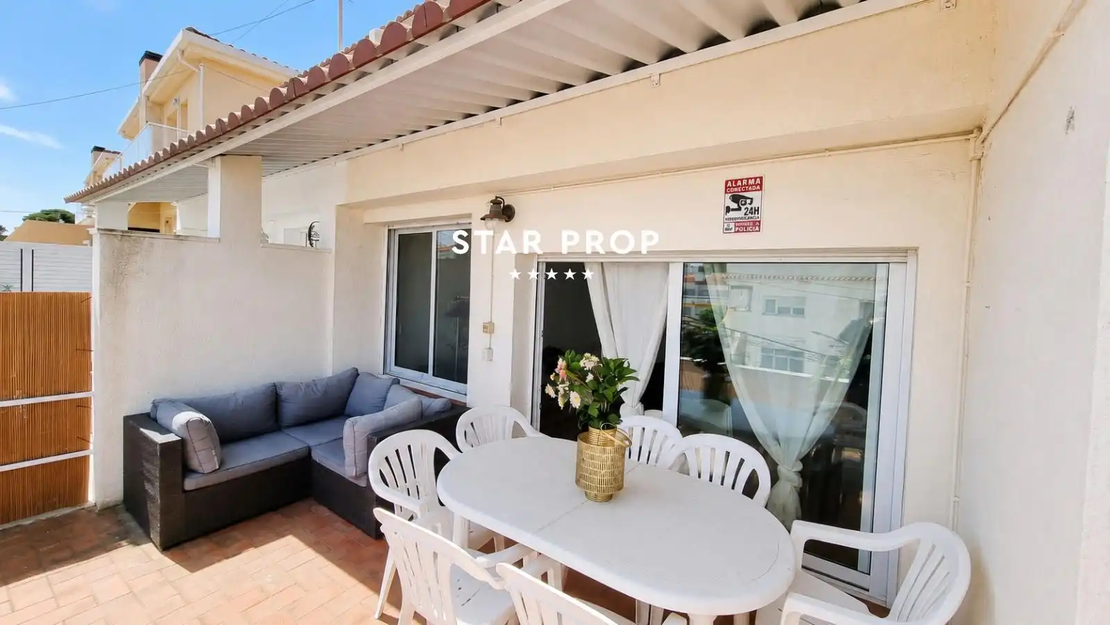 Terrace of Flat for sale in Llançà  with Terrace, Washing machine and Microwave