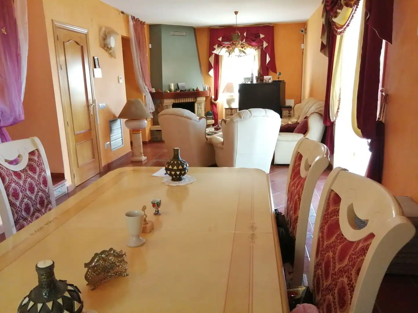 Menjador de Casa o xalet en venda en Lloret de Mar amb Aire condicionat, Calefacció i Jardí privat