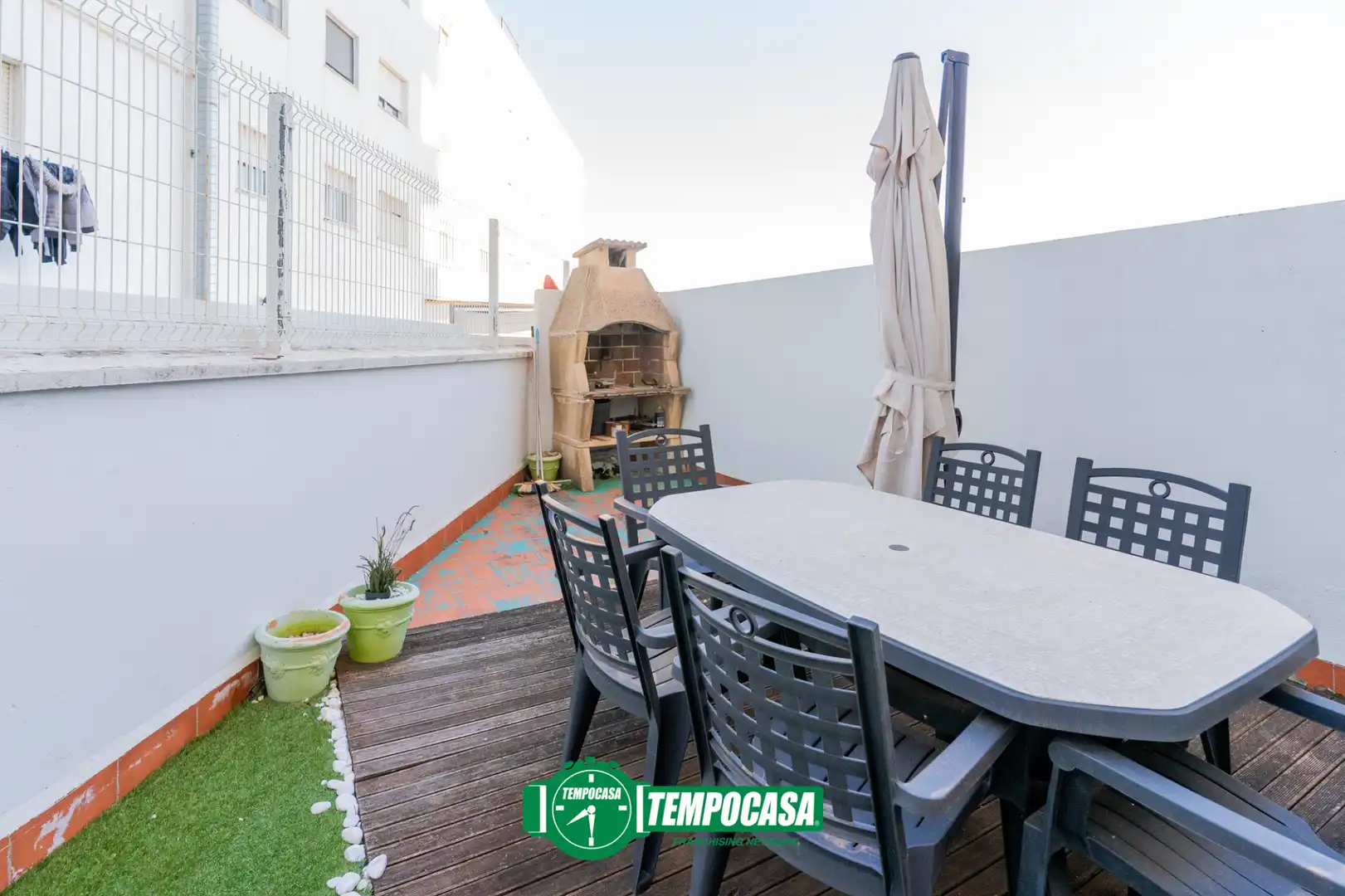 Terrace of Flat for sale in Sueca  with Air Conditioner, Heating and Terrace