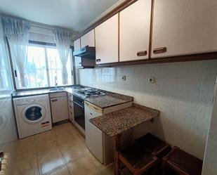 Kitchen of Apartment to rent in Santiago de Compostela   with Heating and Furnished