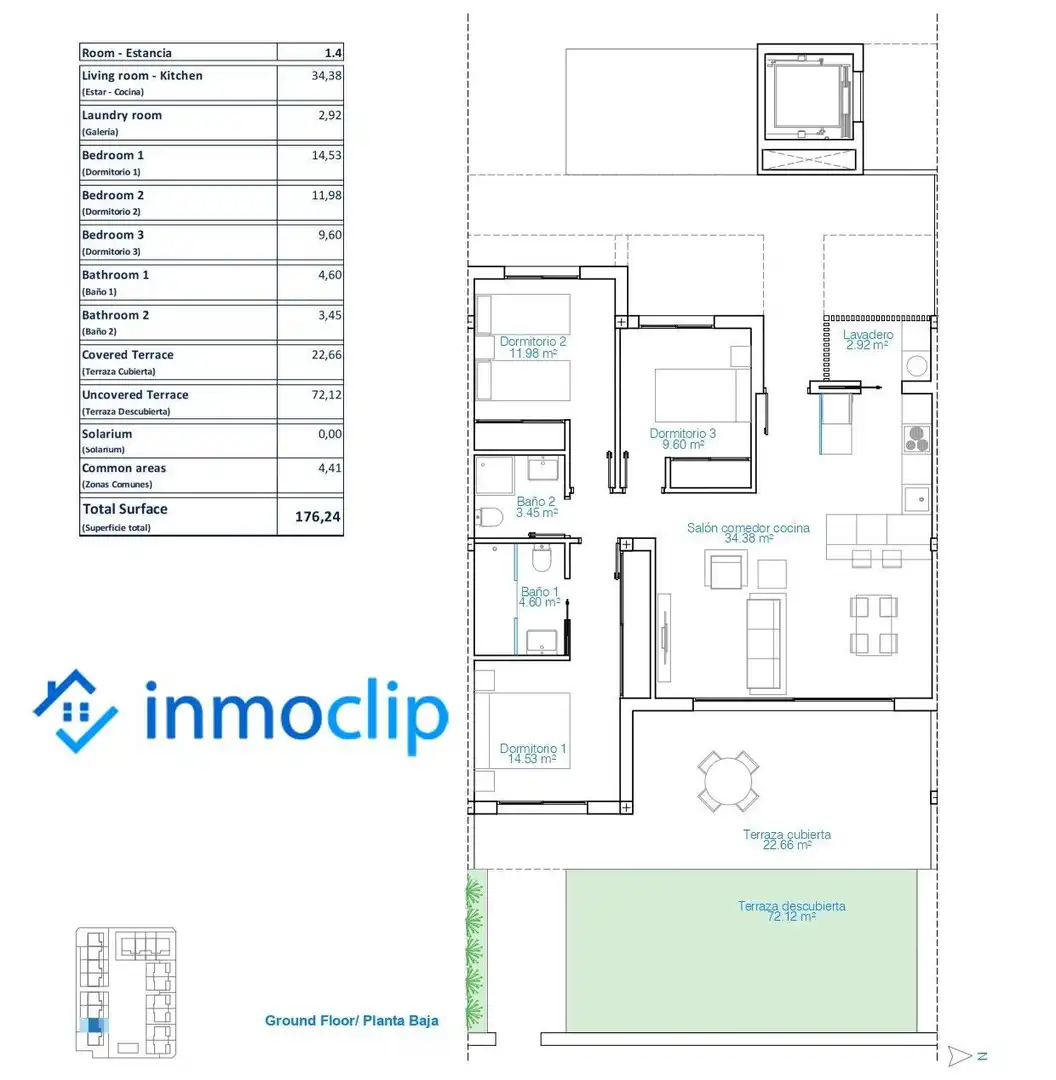 Apartament amb piscina en venda a CALLE AZUCENA, imagen 27