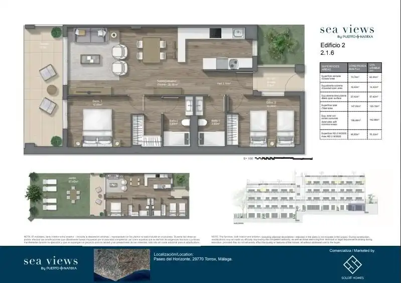 Apartamento en venta en Torrox con Calefacción, Jardín privado y Terraza