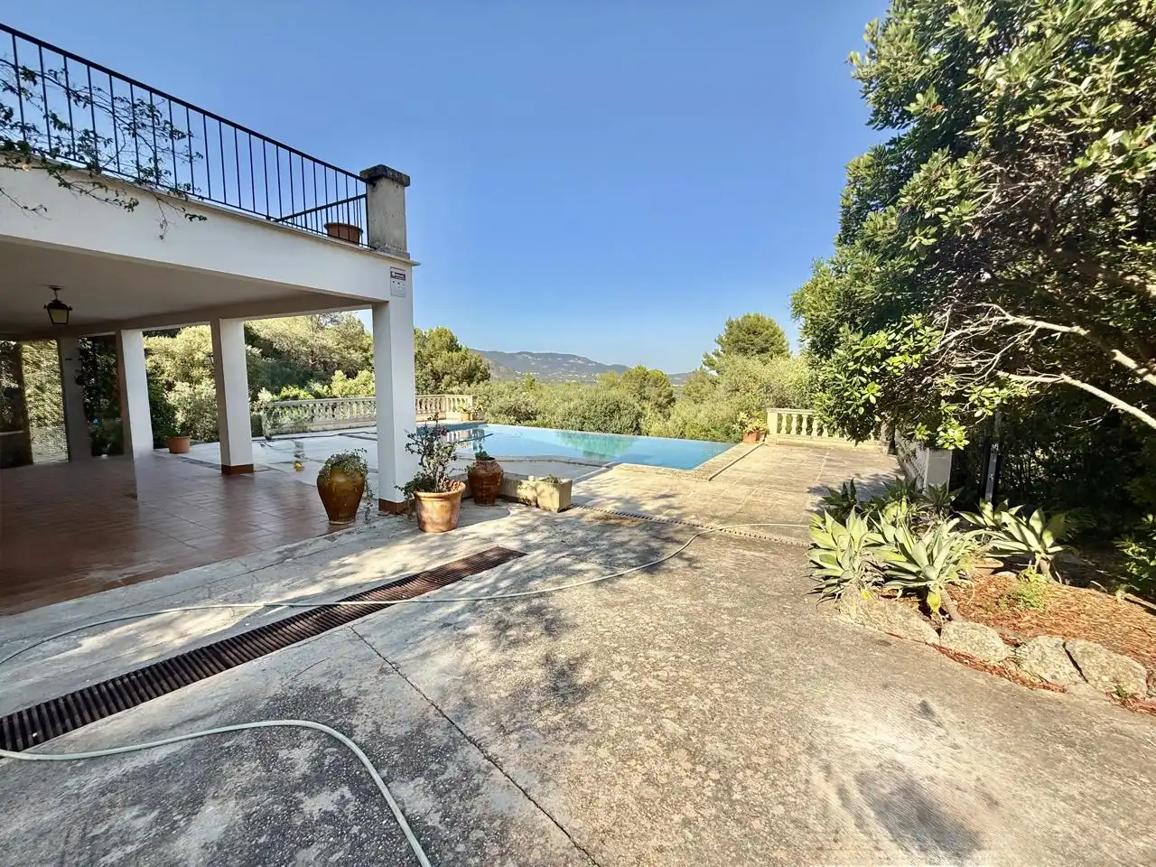 Vista exterior de Casa o chalet de alquiler en Esporles con Aire acondicionado, Jardín privado y Terraza
