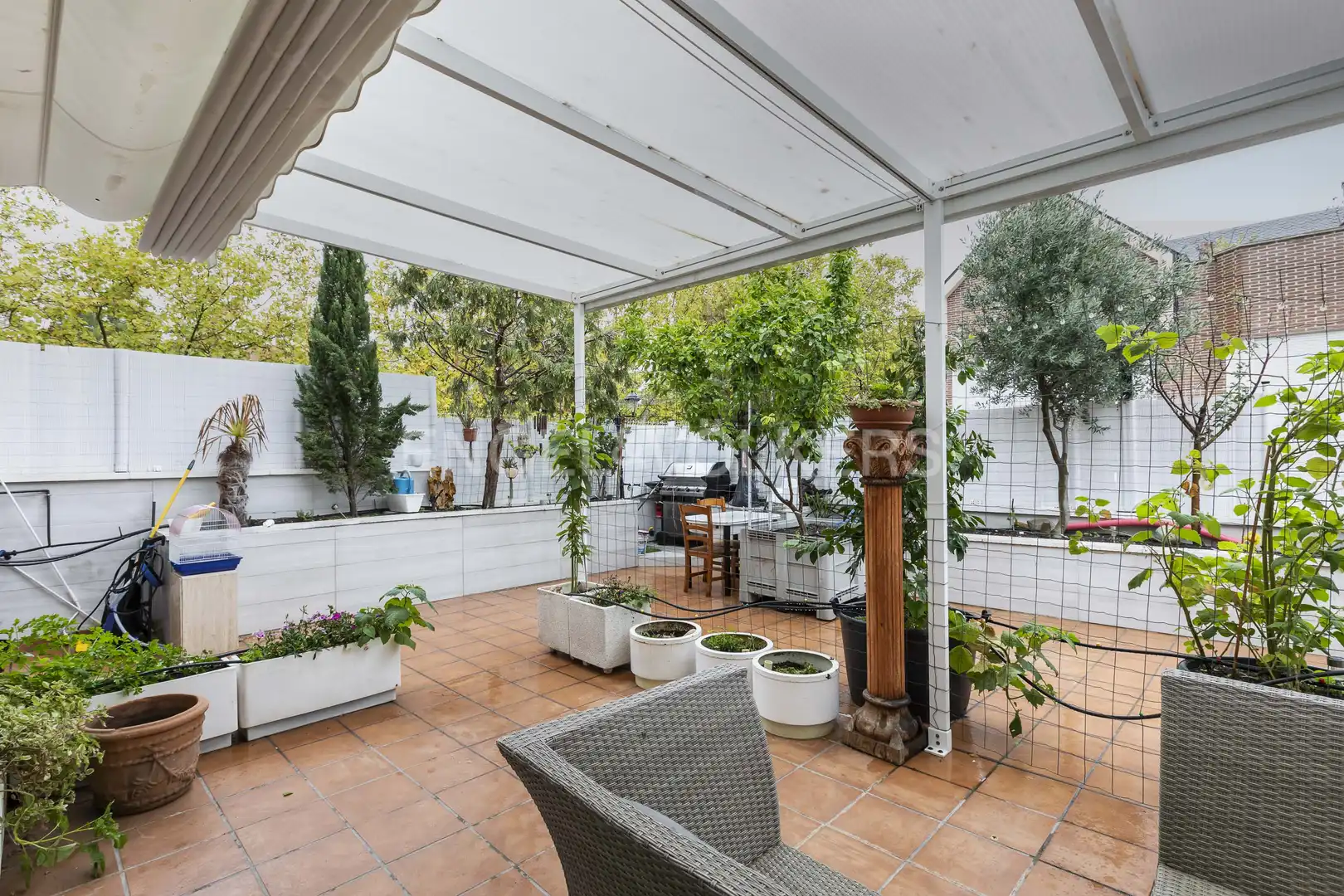 Terraza de Casa o chalet en venta en Madrid con Aire acondicionado, Calefacción y Jardín privado
