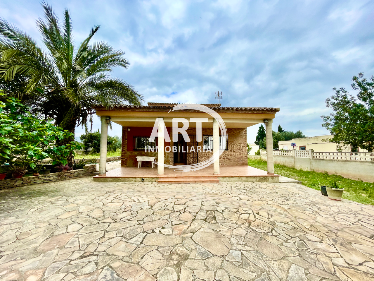 Exterior view of House or chalet for sale in Vilamarxant  with Heating, Private garden and Terrace