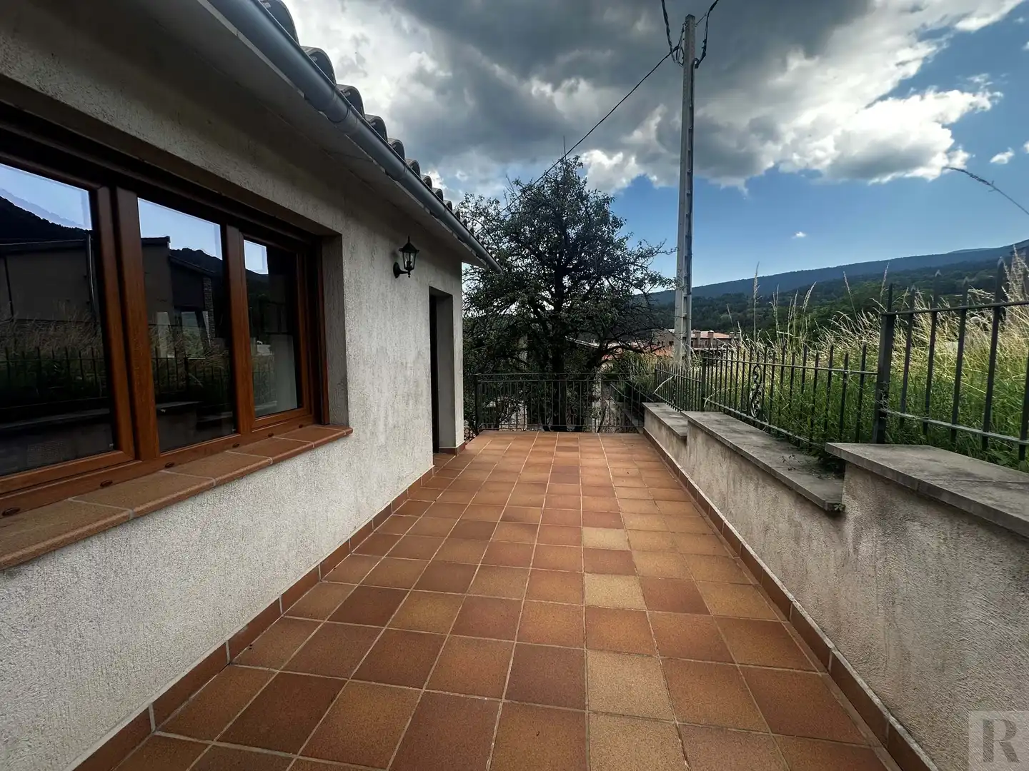 Terrasse von Einfamilien-Reihenhaus zur Miete in Vallcebre mit Heizung und Terrasse