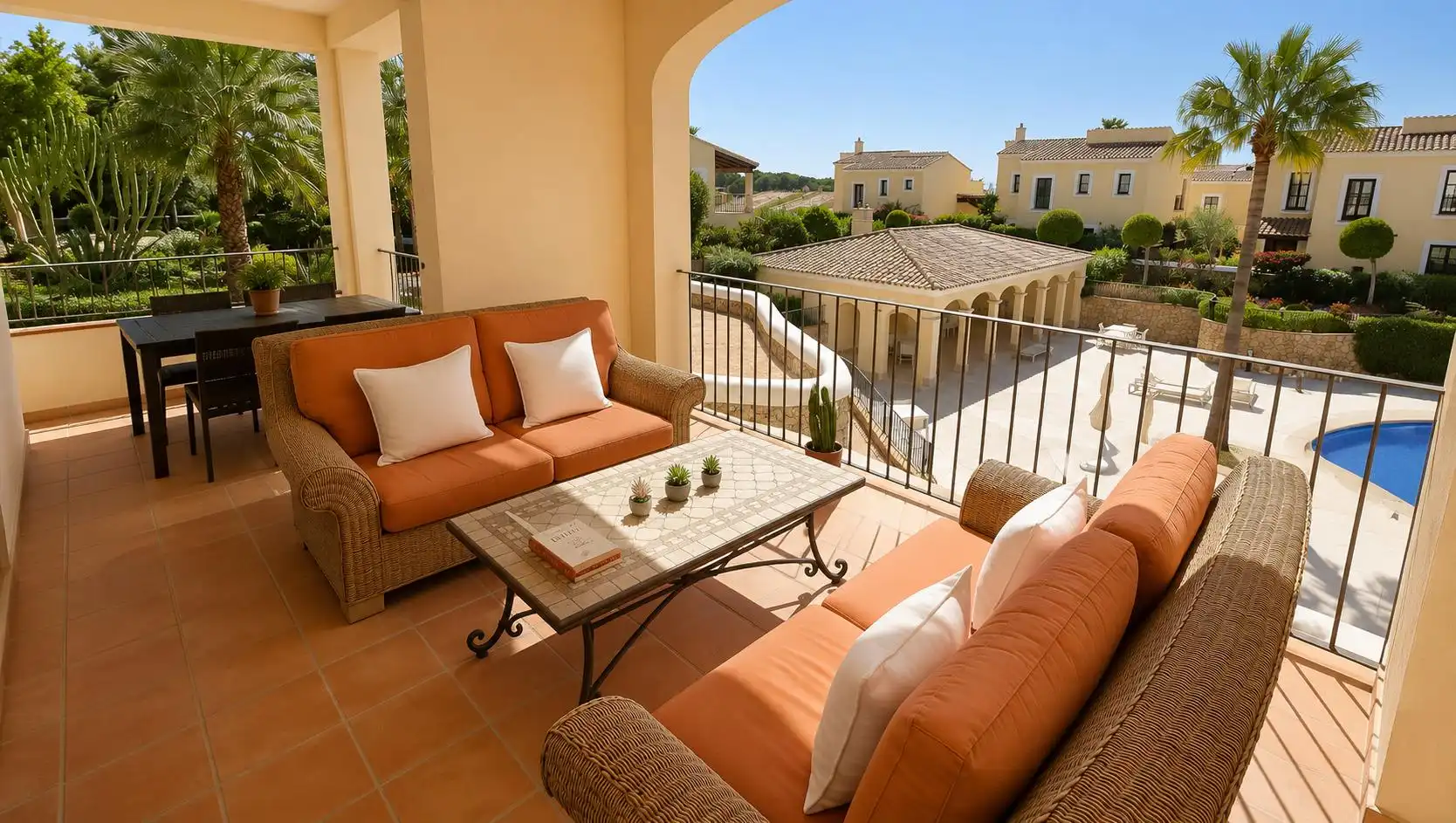 Terrace of Flat for sale in Calvià  with Air Conditioner, Heating and Private garden