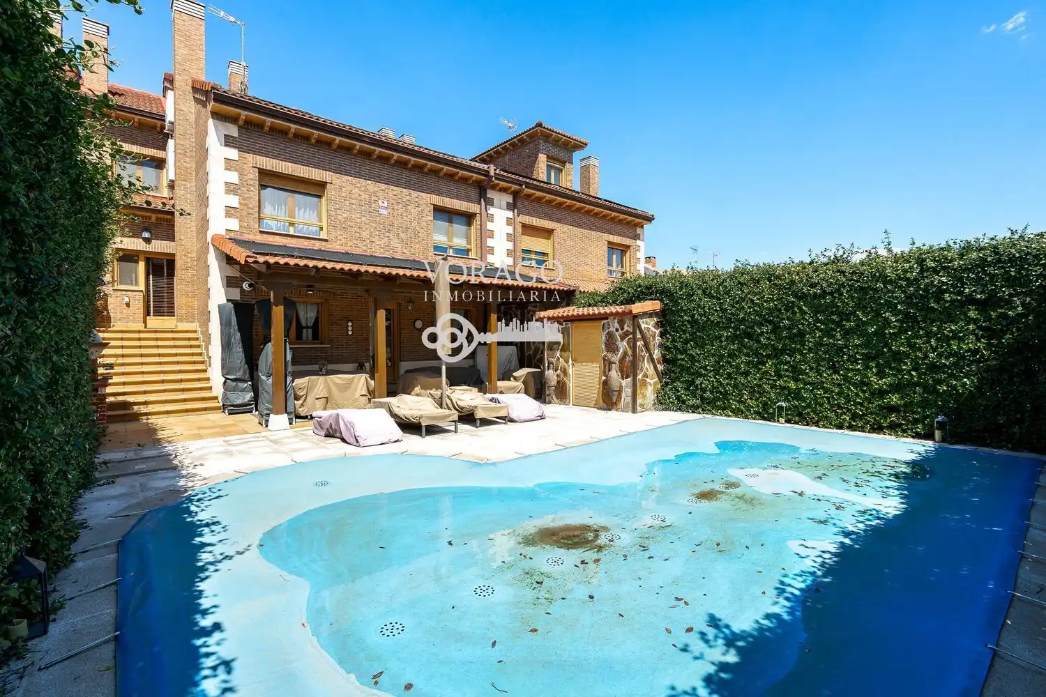 Piscina de Casa o chalet en venta en Meco con Jardín privado y Piscina