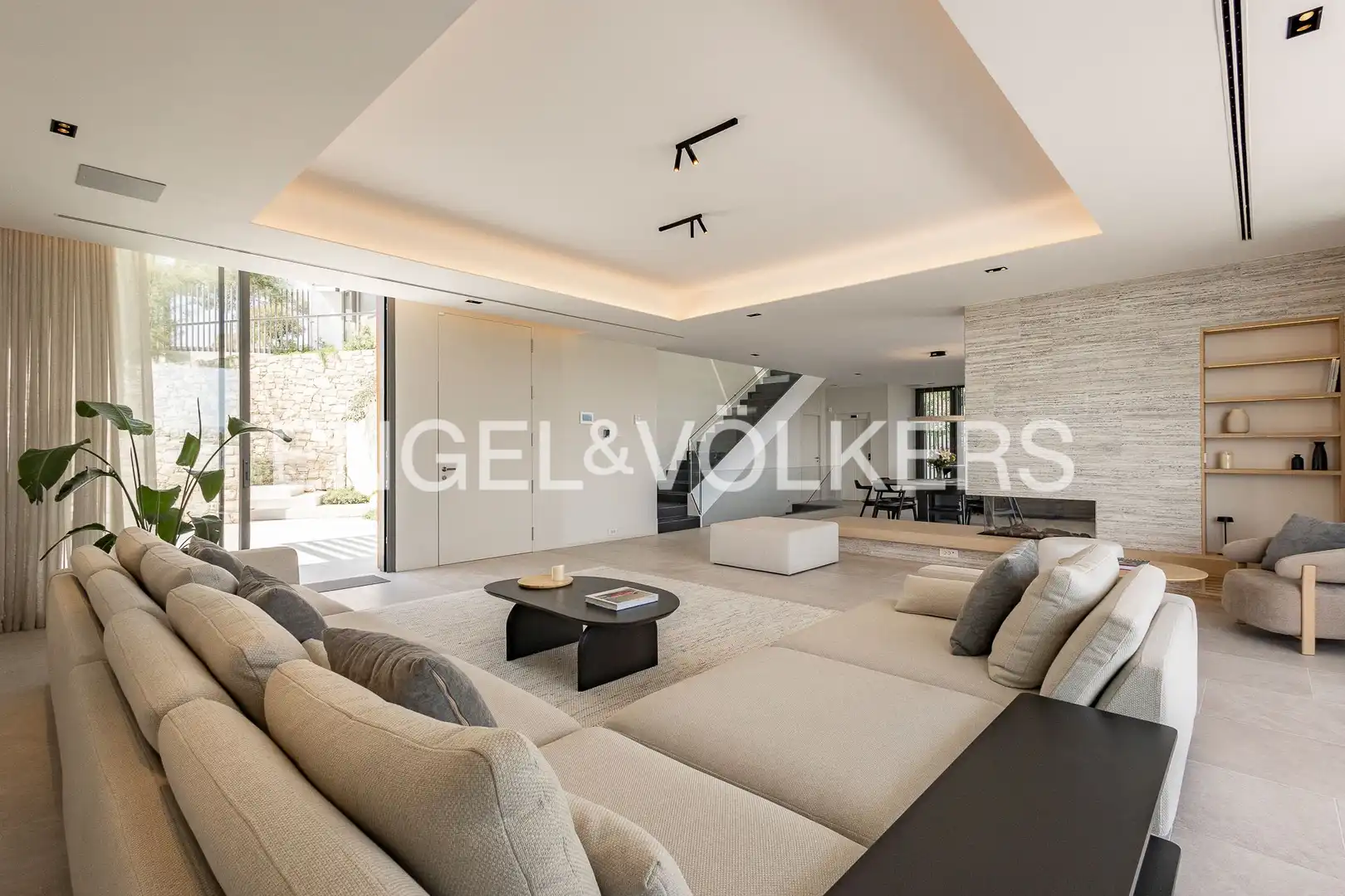 Living room of Houses for rent in Sitges  with Air Conditioner, Heating and Private garden