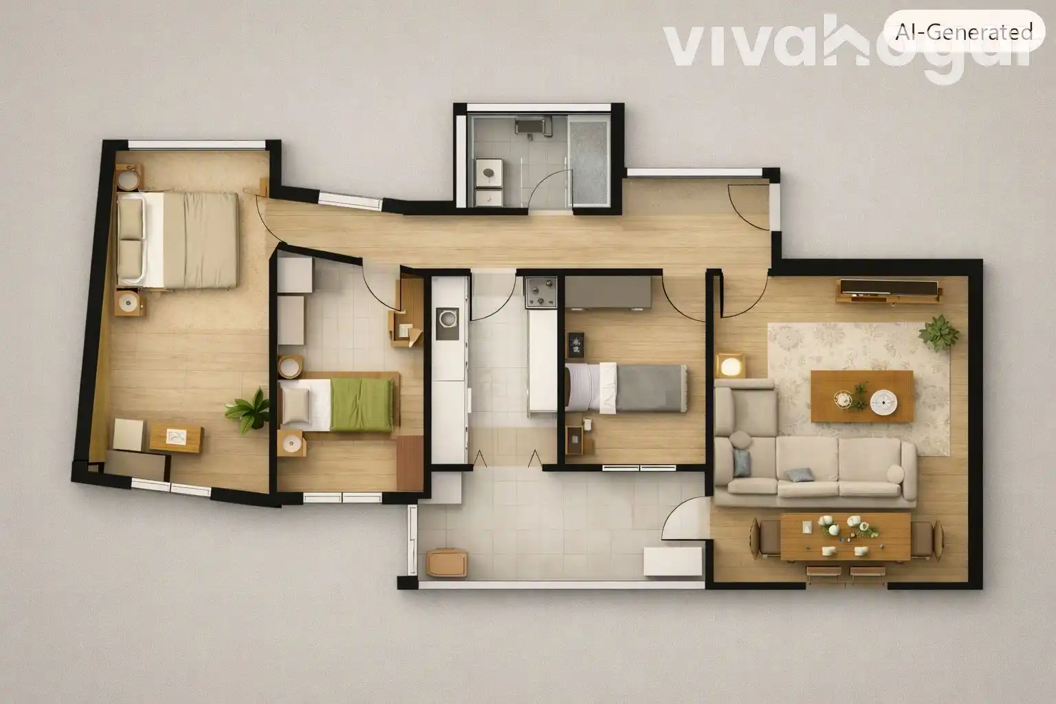 Piso en venta en Fuenlabrada