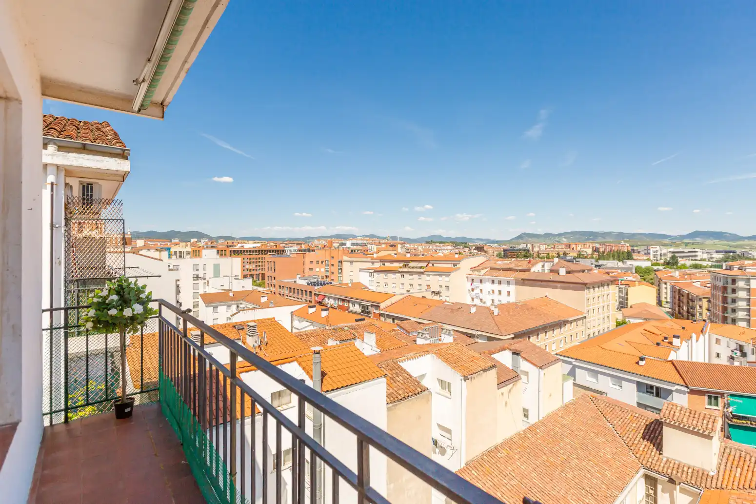 Balcony of Attic for sale in  Pamplona / Iruña  with Parquet flooring, Terrace and Balcony