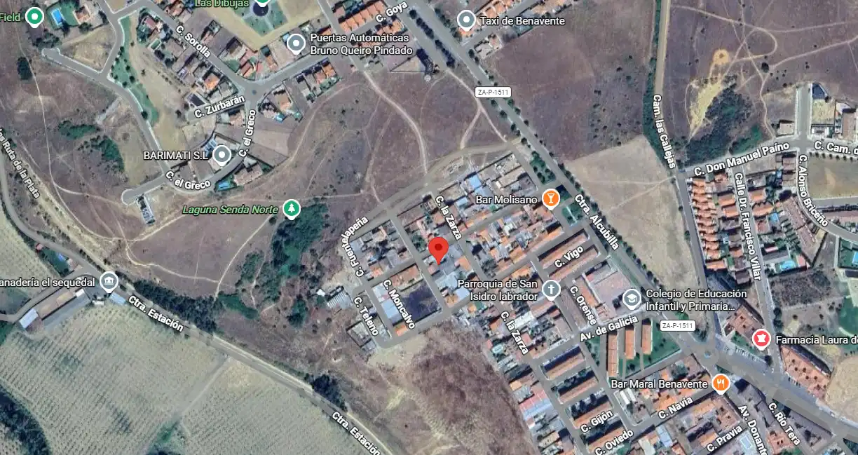 Vista exterior de Pis en venda en Benavente