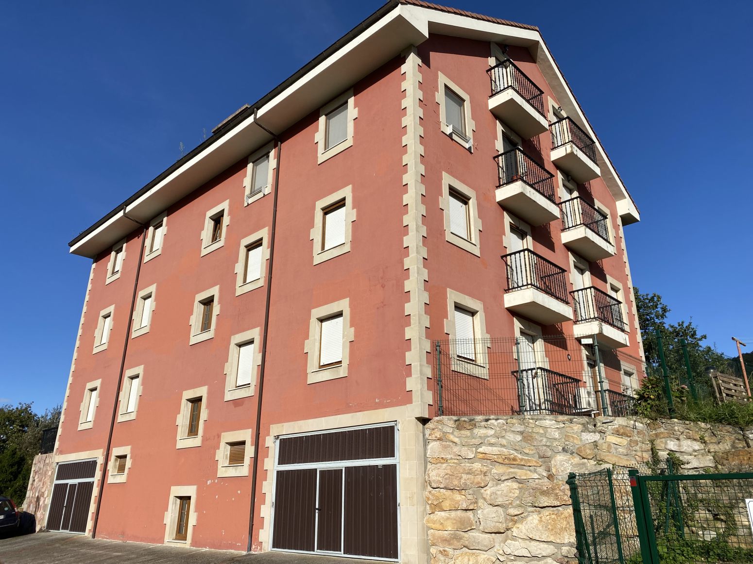 Exterior view of Flat for sale in Rionansa  with Parquet flooring, Storage room and Balcony