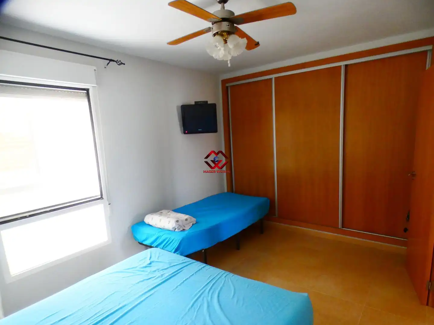 Bedroom of Attic for sale in Cartagena  with Air Conditioner, Terrace and Furnished