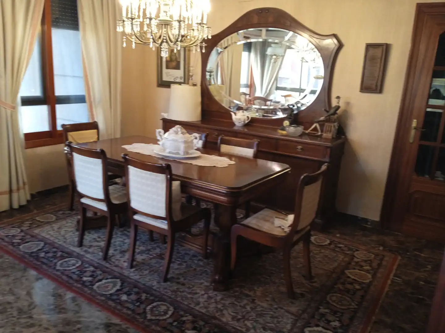 Dining room of Flat for sale in Vila-real  with Balcony