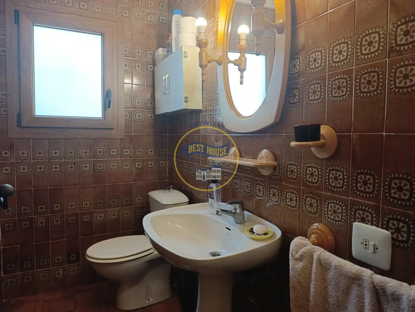 Bany de Casa o xalet en venda en Ontinyent amb Aire condicionat, Calefacció i Jardí privat