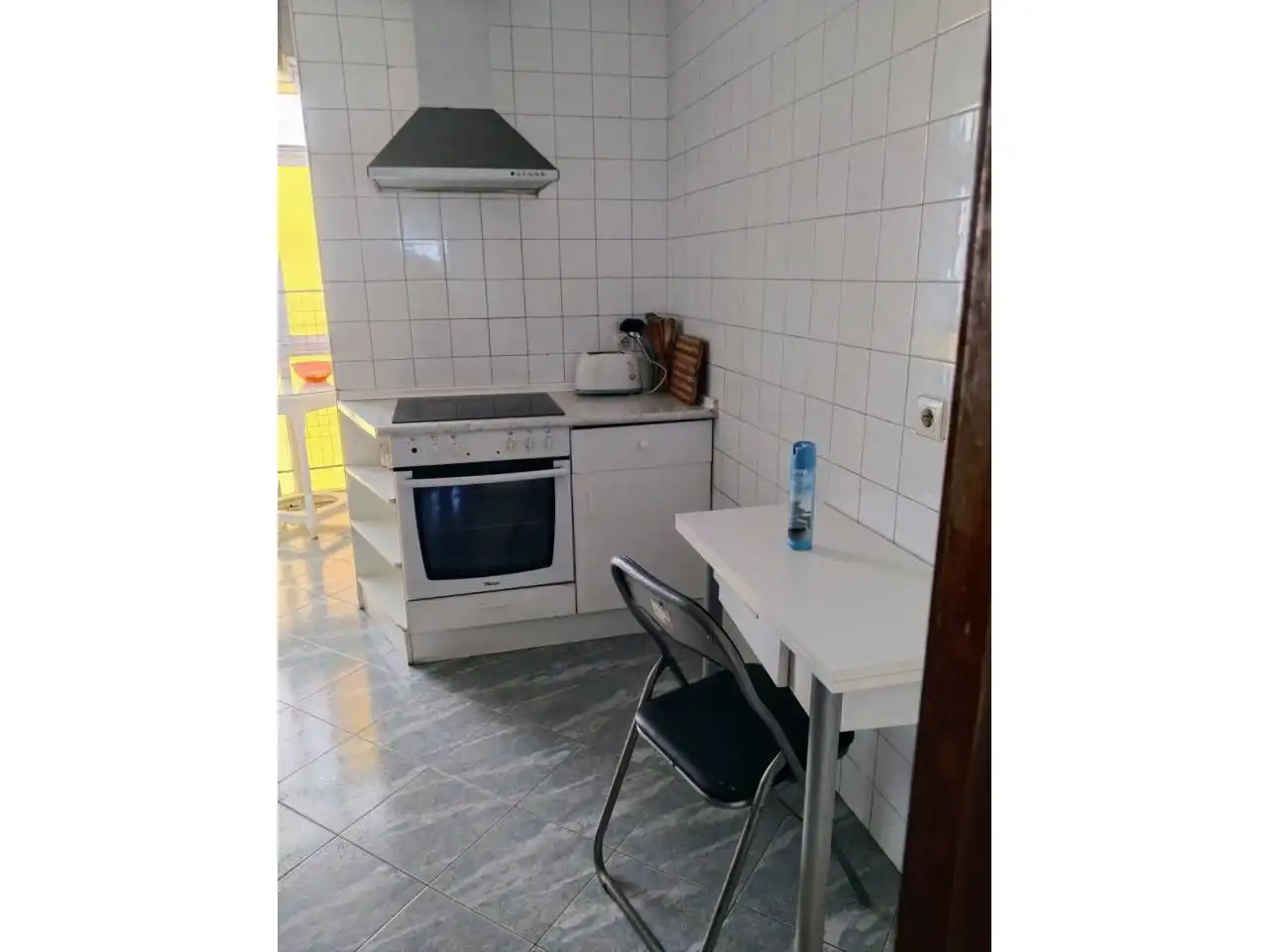 Kitchen of Flat for rent in Burgos  with Heating, Parquet flooring and Terrace