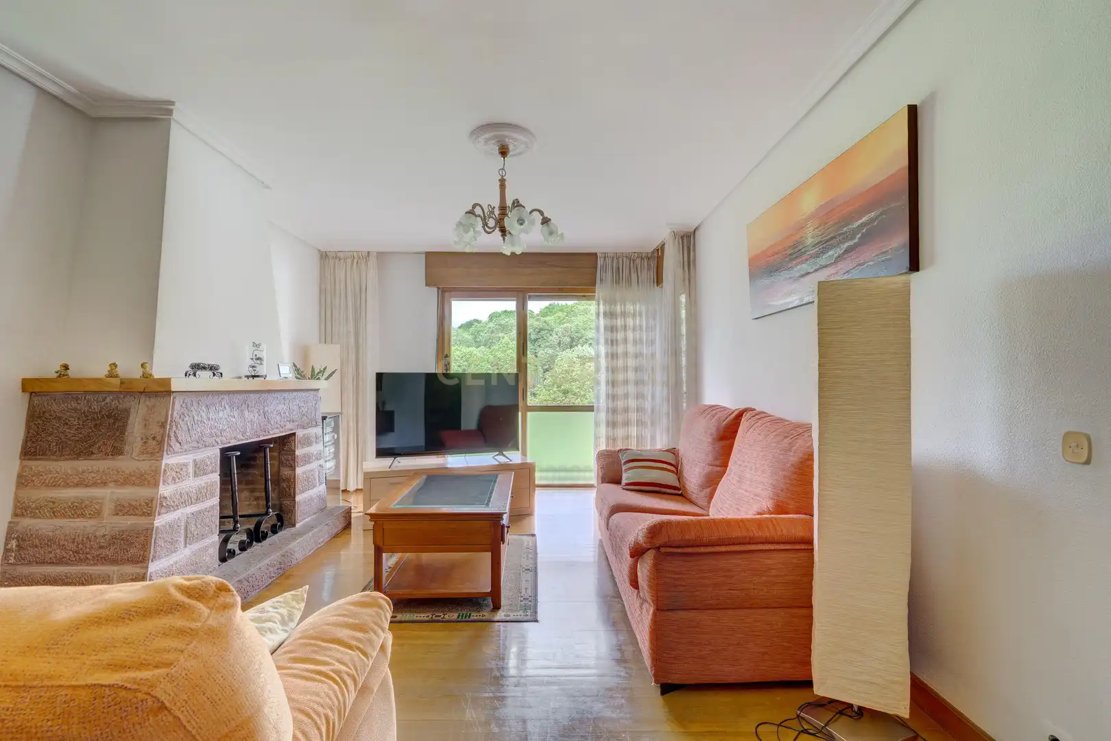 Living room of Flat for sale in Oiz  with Private garden and Storage room