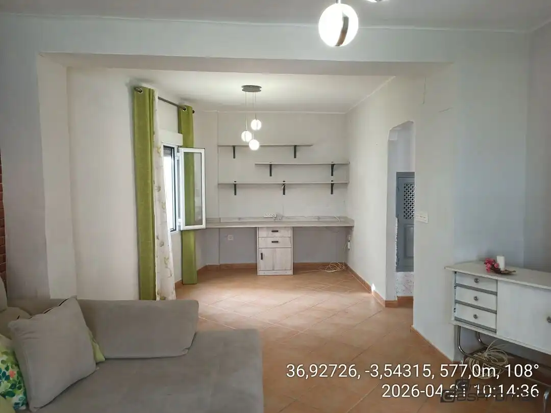 Sala de estar de Casa adosada en venta en Lecrín con Jardín privado, Terraza y Trastero