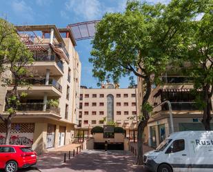 Vista exterior de Àtic en venda en  Murcia Capital amb Aire condicionat, Calefacció i Jardí privat