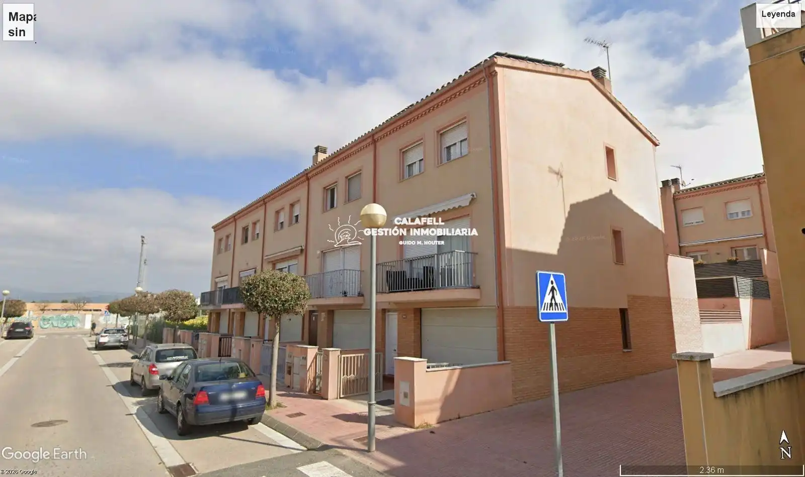 Vista exterior de Casa adosada en venda en Bellvei amb Calefacció i Terrassa