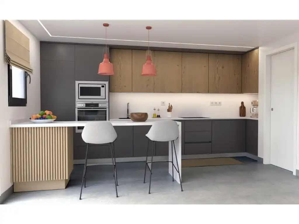 Cuina de Apartament de lloguer en Pilar de la Horadada