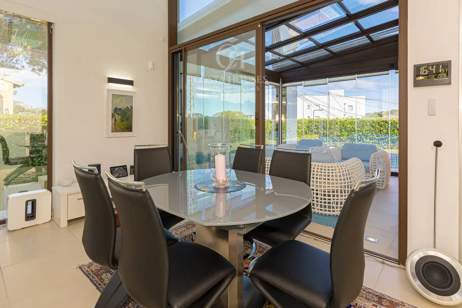 Dining room of Houses for sale in Moraira  with Air Conditioner, Heating and Private garden
