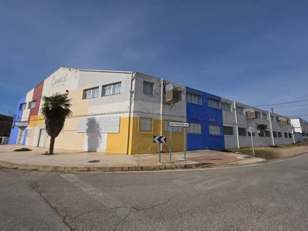 Vista exterior de Nave industrial en venta en Pozohondo