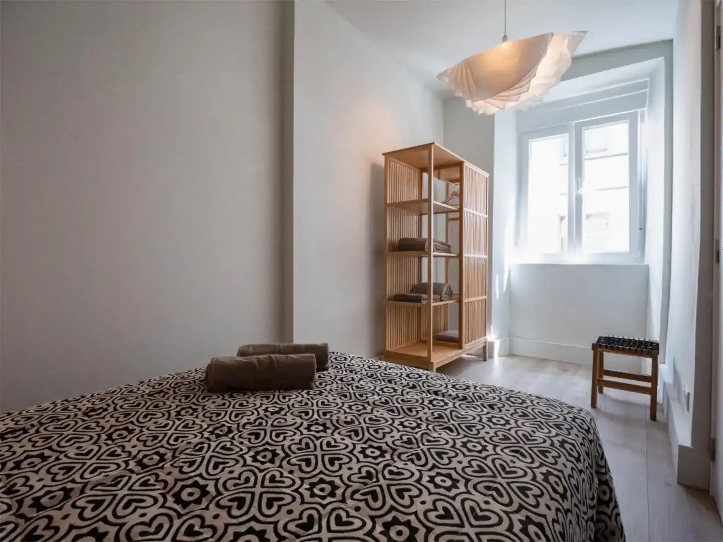 Bedroom of Flat for rent in Pontedeume  with Furnished and Balcony