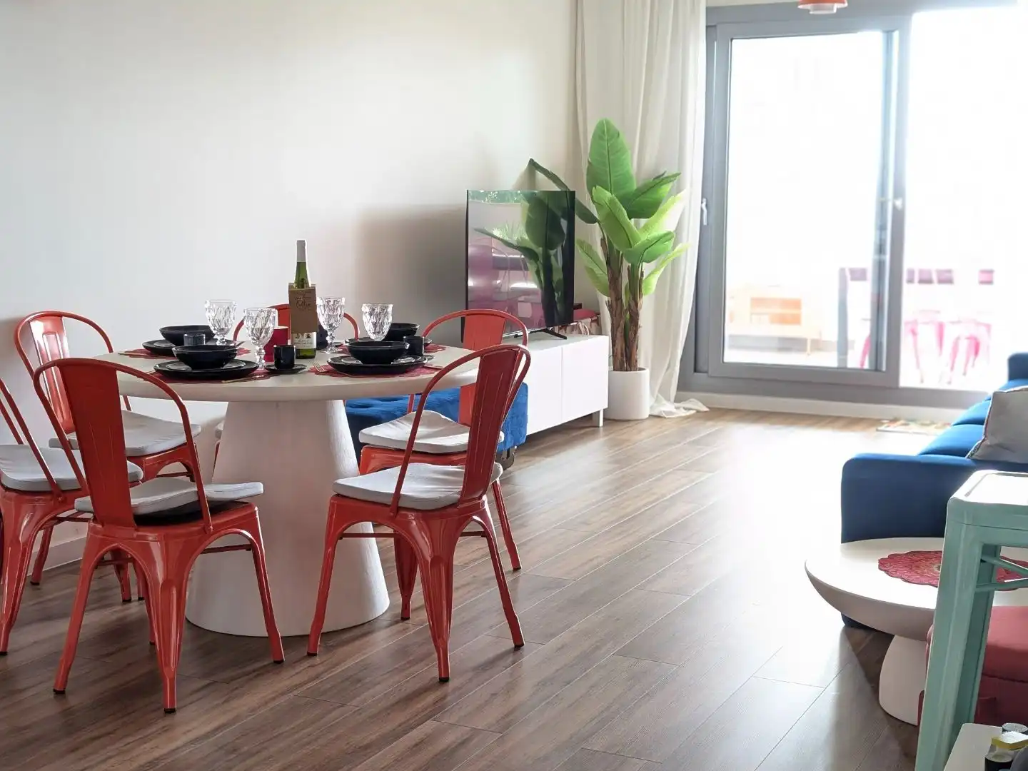 Menjador de Apartament de lloguer en Costa Natura