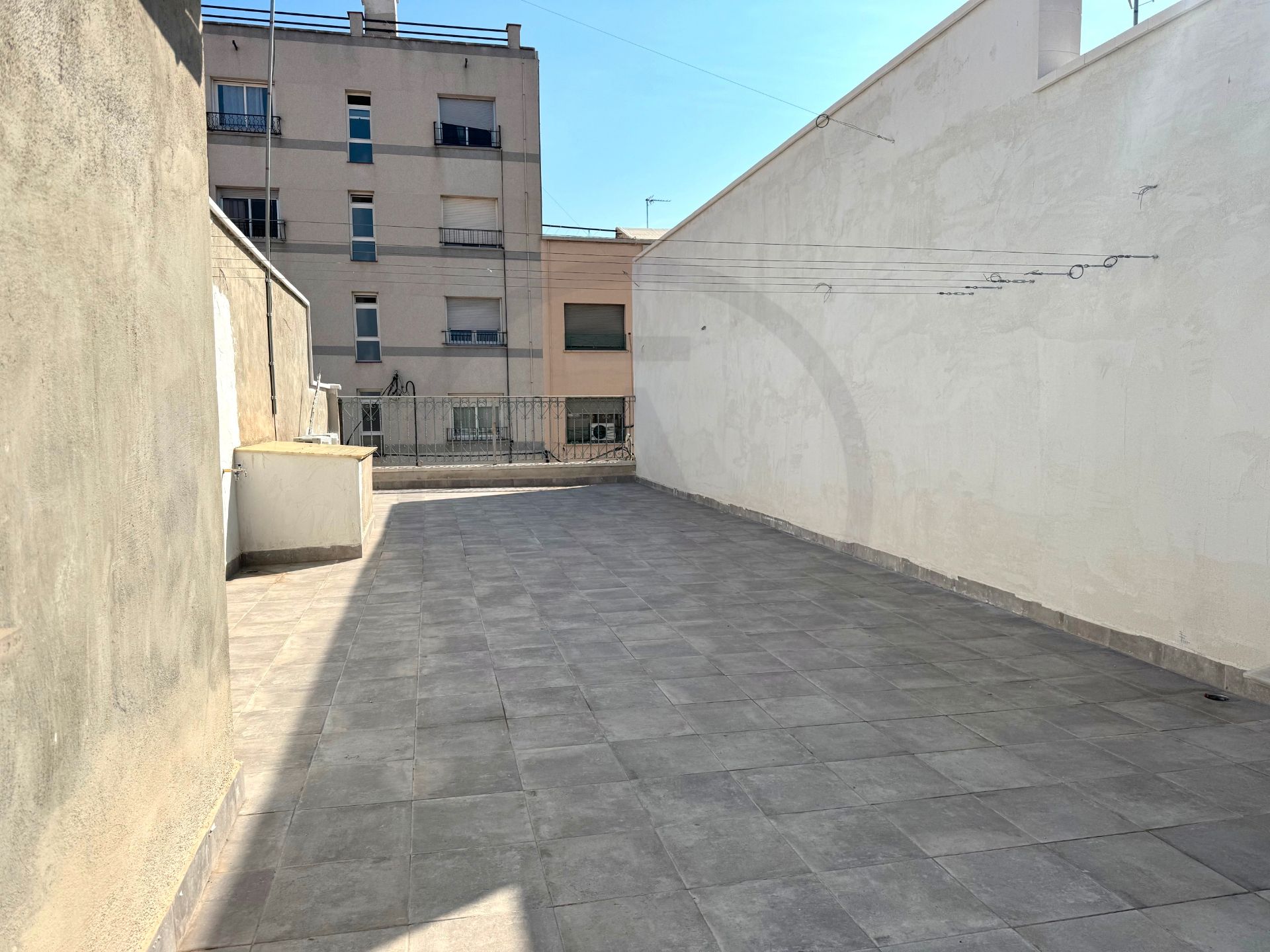 Terrace of Single-family semi-detached for sale in Terrassa  with Air Conditioner, Heating and Parquet flooring
