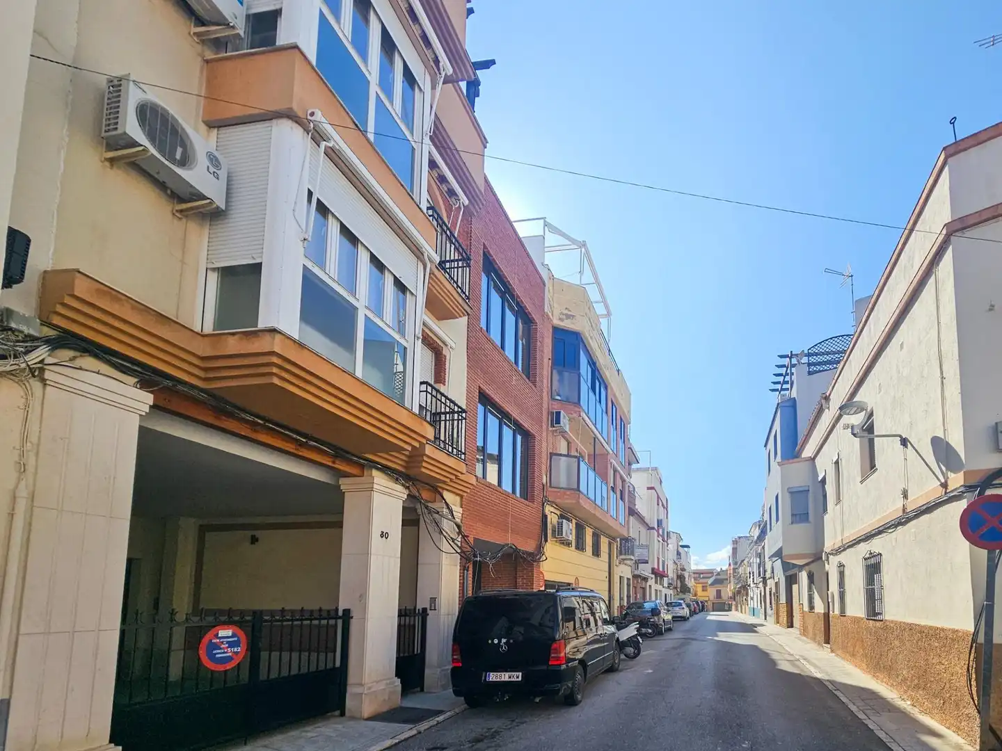 Exterior view of Flat for sale in  Jaén Capital  with Air Conditioner, Heating and Furnished