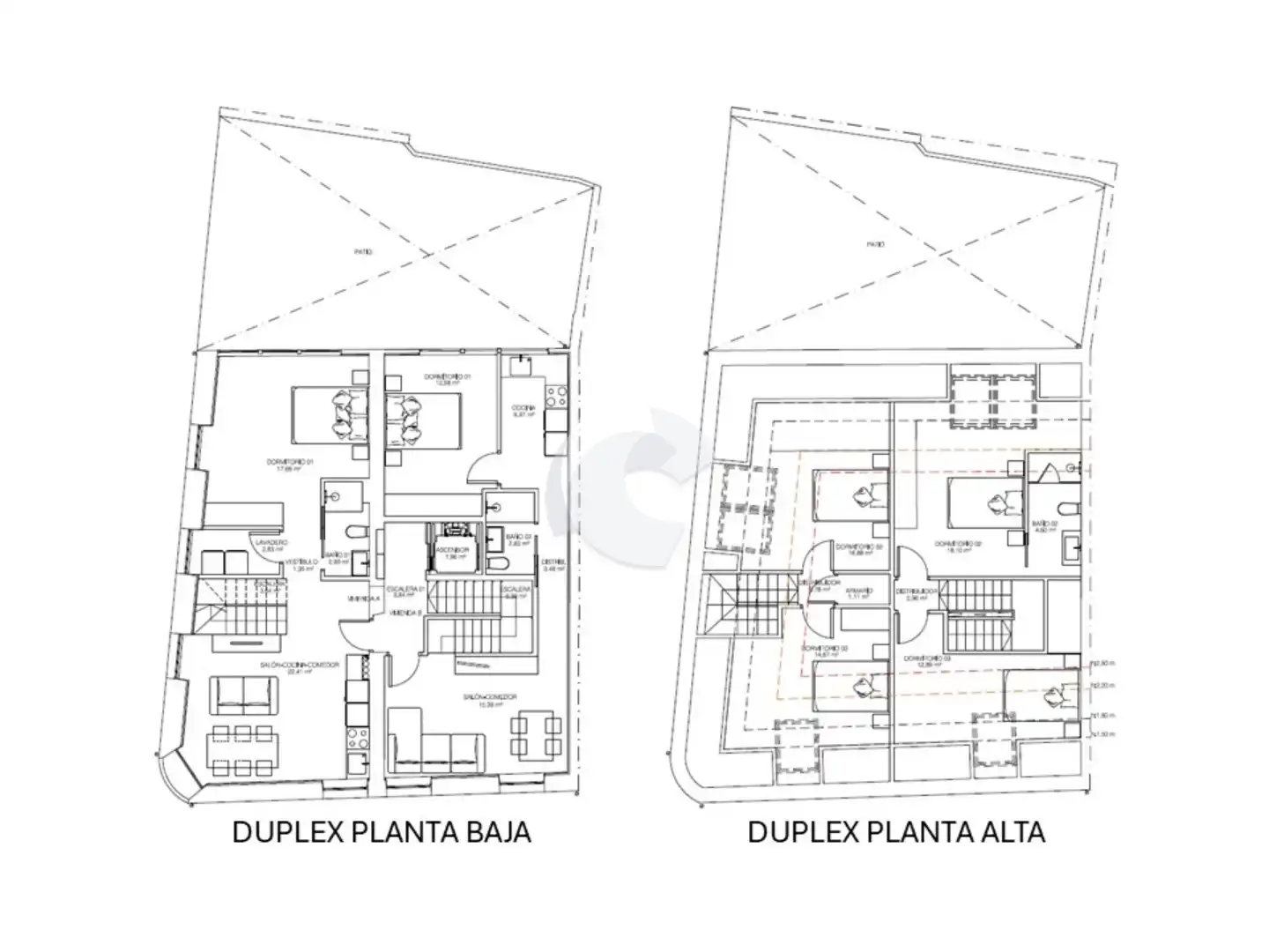 Dúplex en venta en A Coruña Capital  con Calefacción