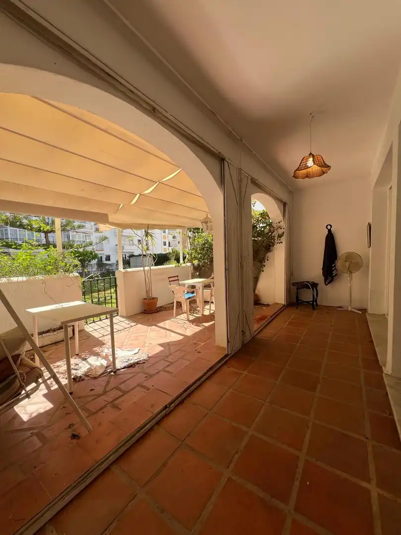 Terrassa de Casa adosada en venda en Fuengirola amb Aire condicionat, Jardí privat i Terrassa