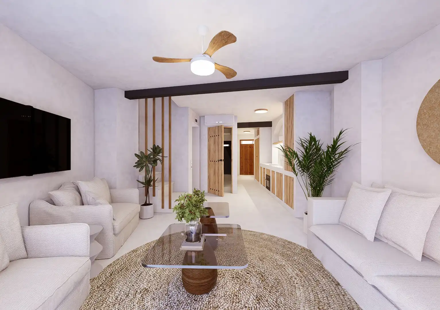 Living room of Country homes for sale in Pego  with Air Conditioner, Heating and Terrace