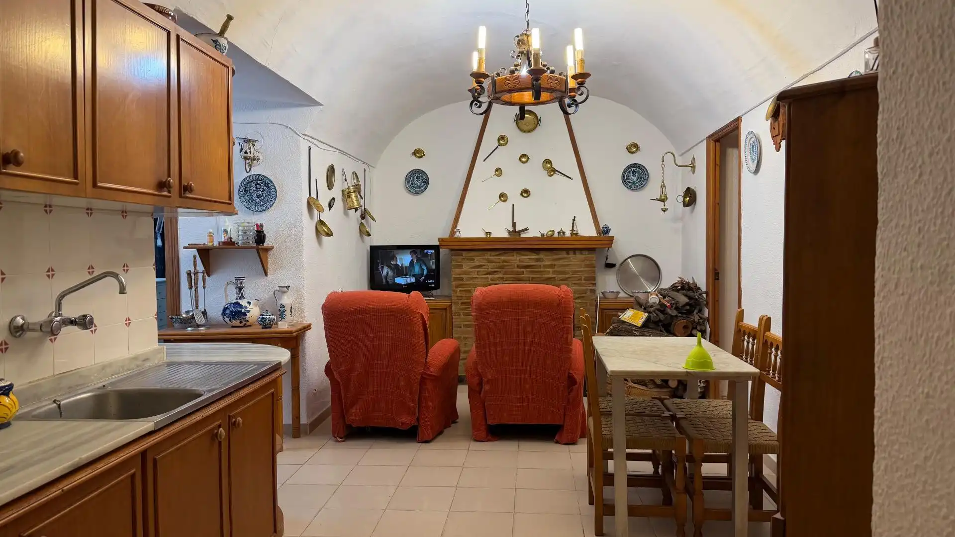 Cocina de Finca rústica en venta en Cúllar