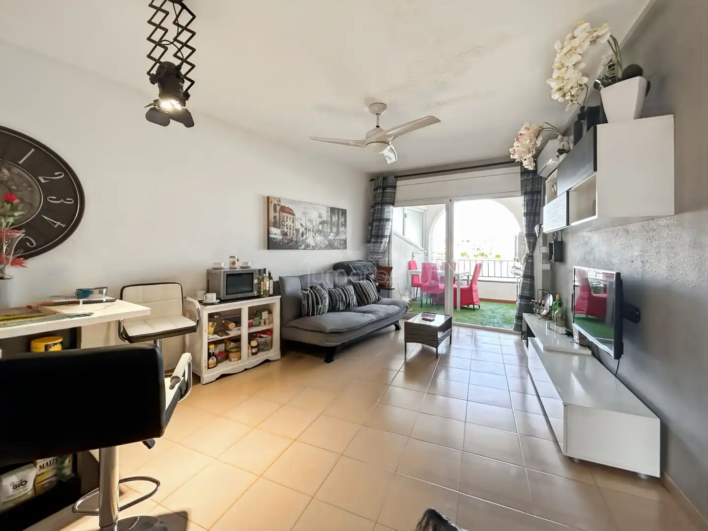 Living room of Flat for sale in Empuriabrava  with Air Conditioner, Heating and Terrace