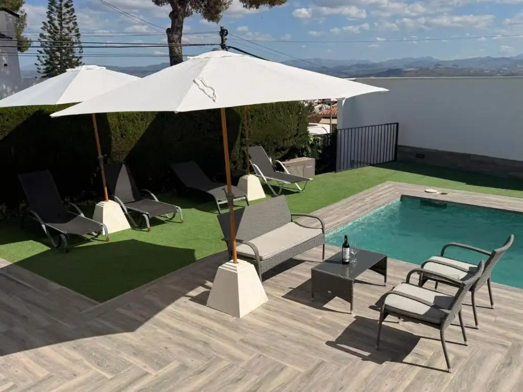 Villa mit Pool zur Miete in Manantiales - Lagar - Cortijo, imagen 3