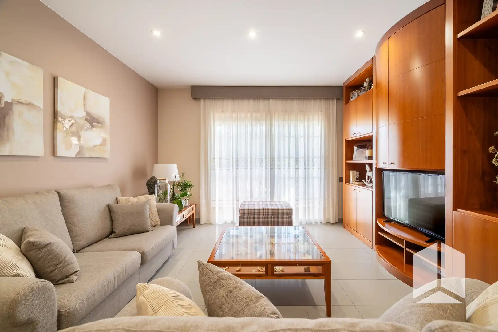 Living room of Houses for sale in Sant Vicenç Dels Horts  with Storage room and Swimming Pool