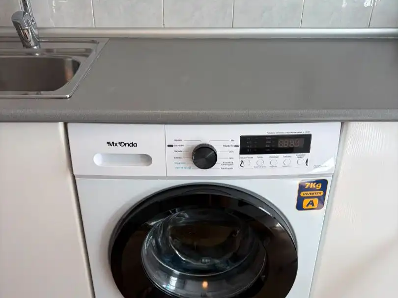 Küche von Wohnung zur Miete in Madrid mit Klimaanlage, Heizung und Abstellraum