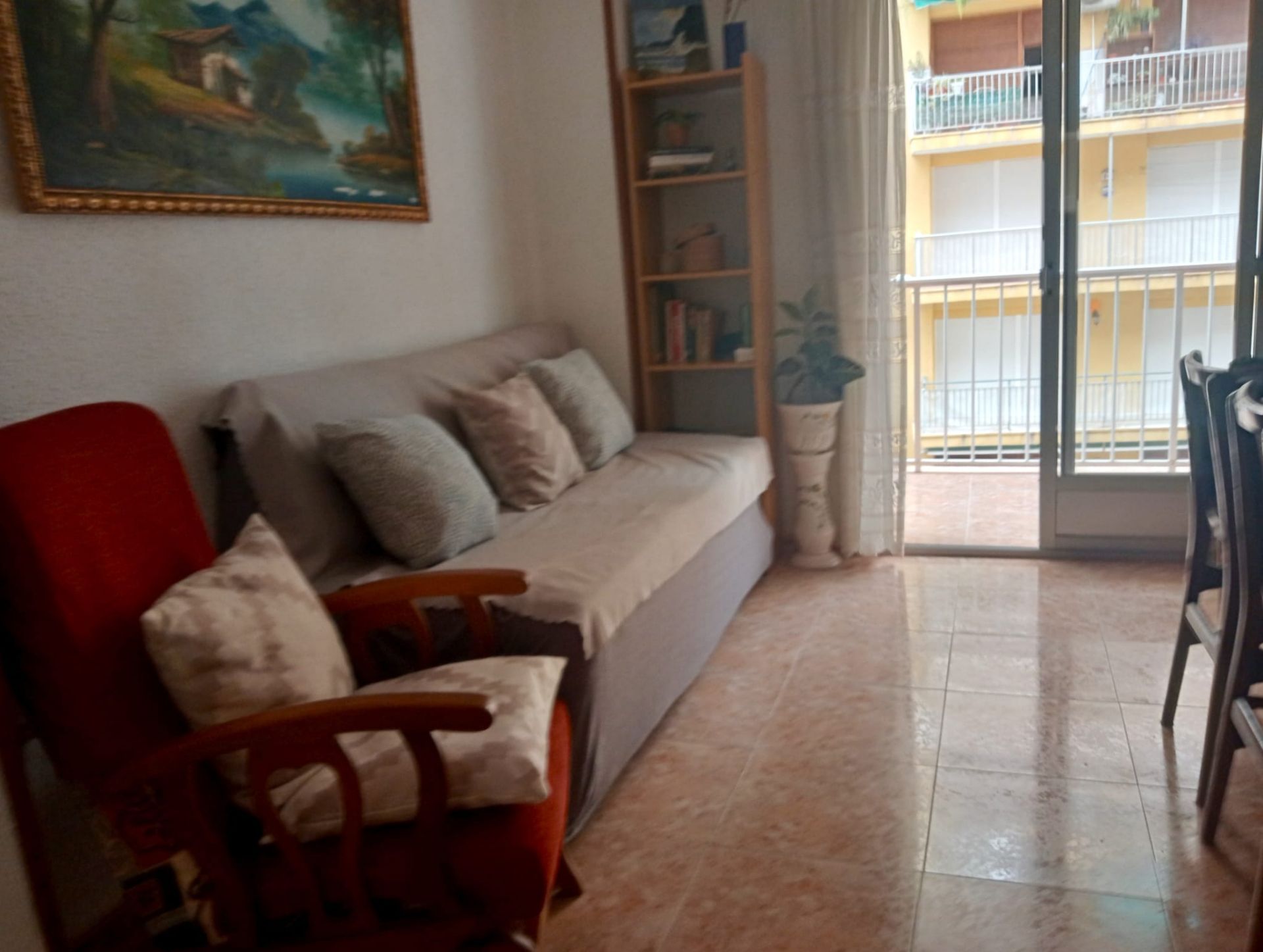 Living room of Flat for sale in Cullera  with Terrace and Furnished