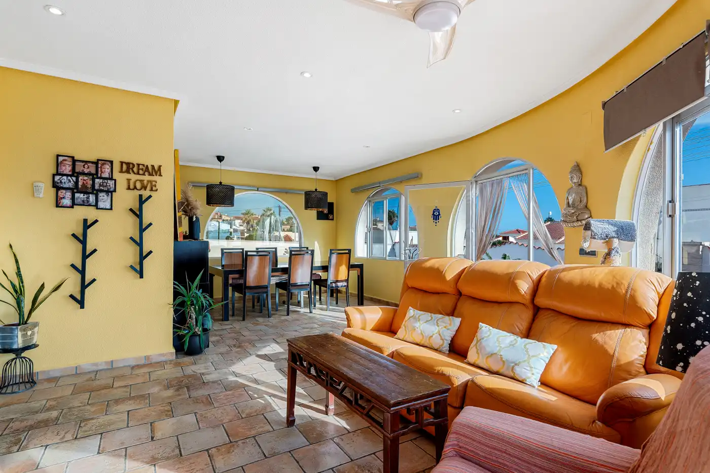 Terraza de Casa o chalet en venta en Rojales con Aire acondicionado, Jardín privado y Terraza