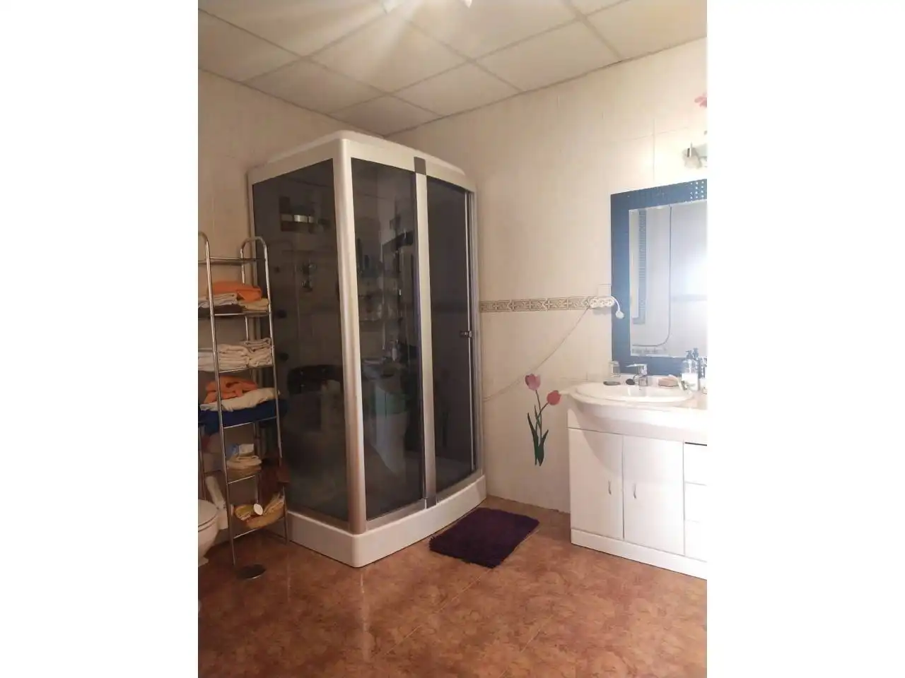 Bathroom of Houses for sale in Llanos del Caudillo  with Air Conditioner, Heating and Private garden