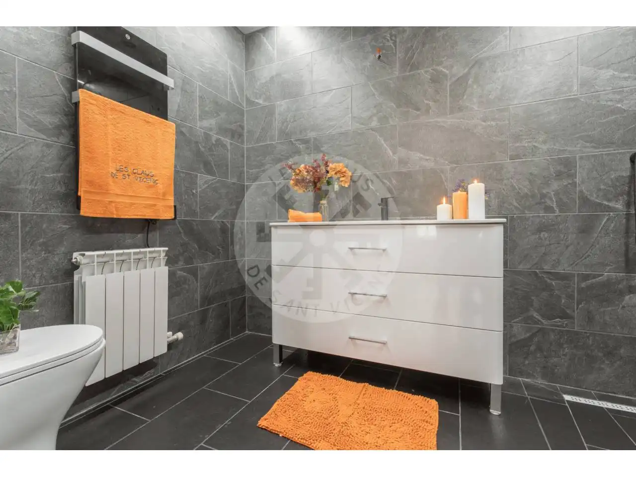 Baño de Casa o chalet en venta en Terrassa con Aire acondicionado, Calefacción y Jardín privado
