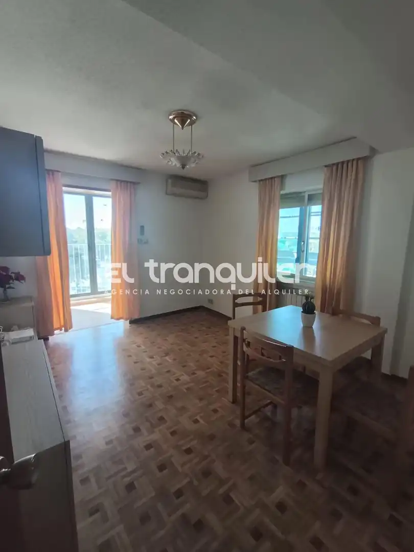 Sala d'estar de Pis de lloguer en Madrid amb Aire condicionat, Parquet i Terrassa