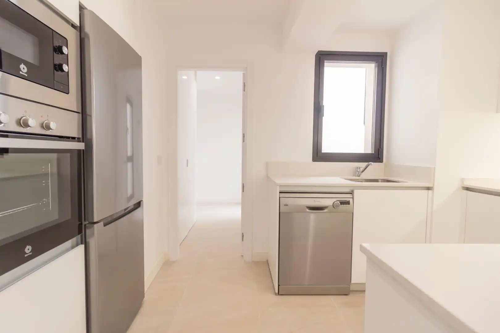 Cocina de Piso de alquiler en Las Palmas de Gran Canaria con Terraza